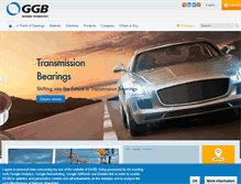 Tablet Screenshot of ggbearings.com